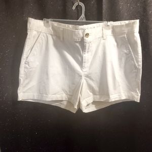 White Shorts